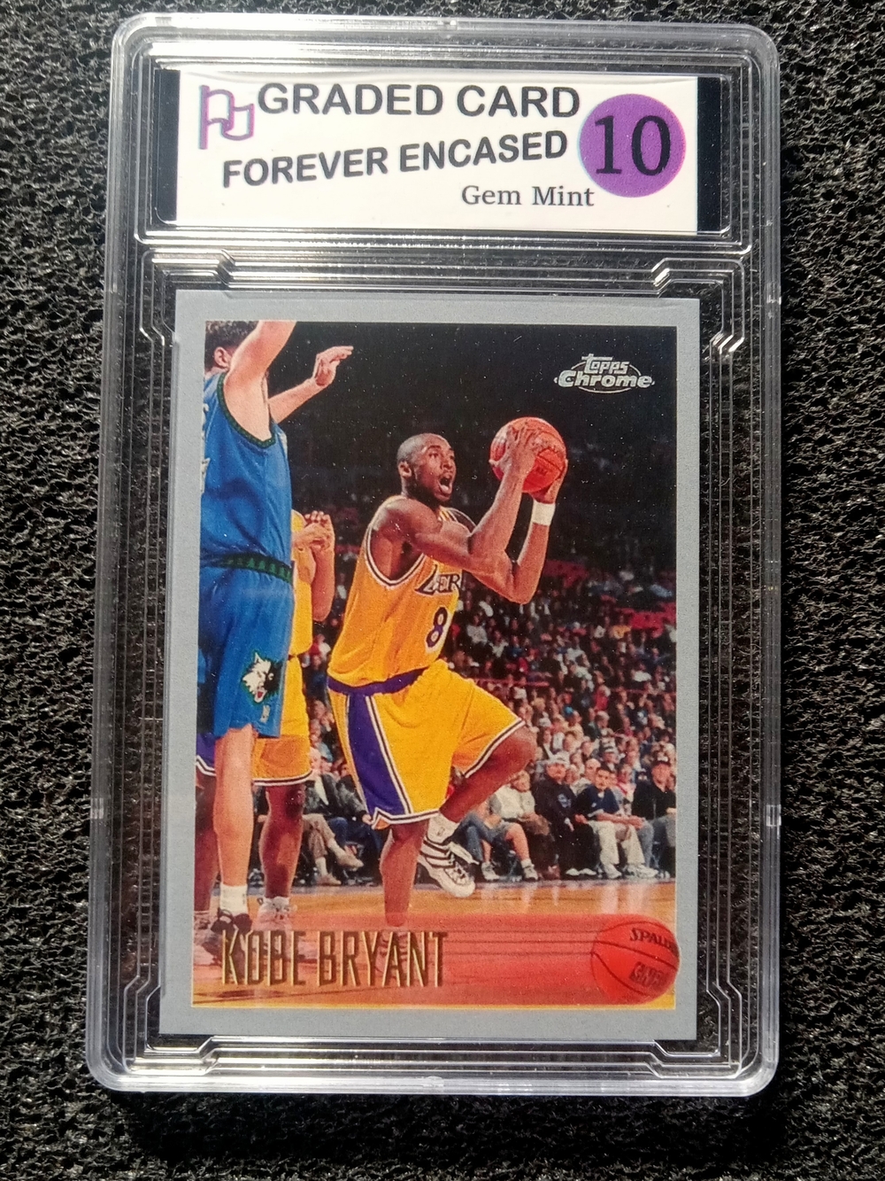 Kobe Bryant Los Angeles Lakes HOF Basketball Rookie Card